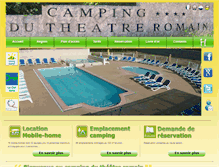 Tablet Screenshot of camping-theatre.com